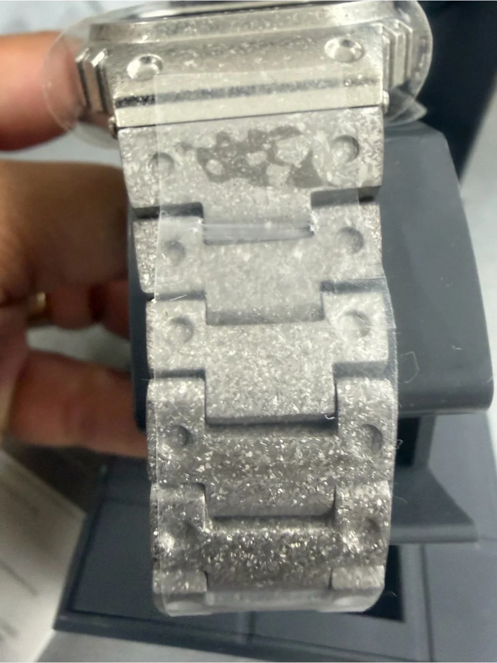 G-Shock Metal Silver Digital Tough Solar Watch